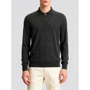 Kiton Polo Shirt Men Grey